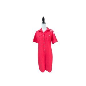 Sharagago  button down sheath dress size 12